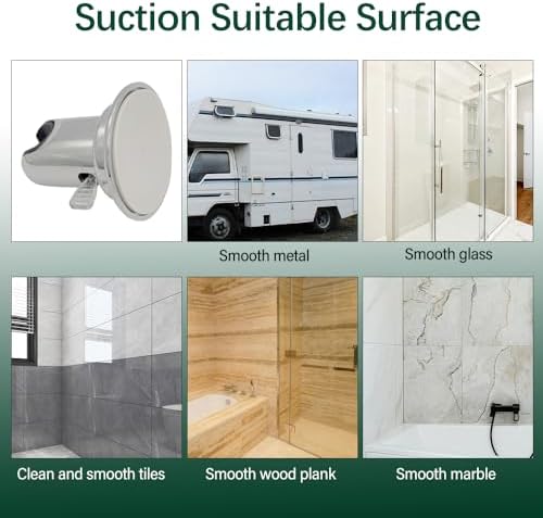 G-Sunny RV Outdoor Shower Head with Hose and Quick Connect Fittings - High Pressure 3-Spray Mode Shower Head with Pause Button-Easy Install for Camper, Motorhome, Travel Trailer (Chrome, 71"Hose) - Image 7