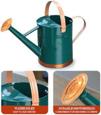 Metal Watering Can 1 Gallon for Outdoor Indoor Garden Plants,GreenB - Image 4