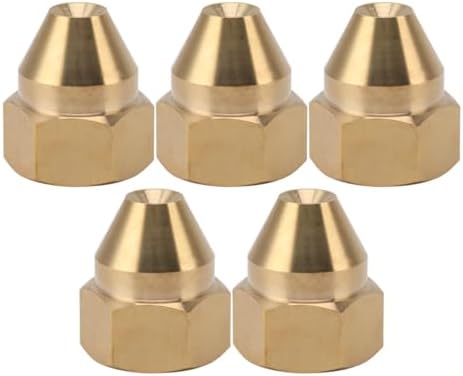 10 Pack Misting Nozzle Brass Fine Mist Spray Nozzle with G1/2 Female Thread for Cooling System and Plant Irrigation (G3/4in 10.4CM) - Image 6