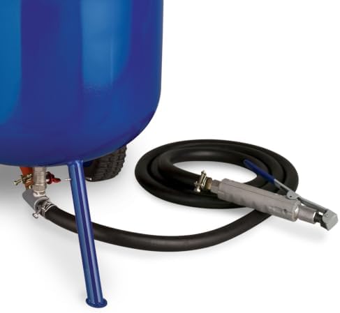 Eastwood 200 Lbs Portable Air Pressure Abrasive Blaster Tank with Blast Hose & Pressure Gauge to Remove Rust and Paint Faster - Image 2