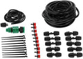 Automatic Garden Watering System, Drip Irrigation Kit with 10 Adjustable Drippers for Potted Plants, Raised Beds, Flower Boxes and Vegetable Gardens, Includes 10m 8/11 Hose by Unknown