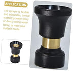 Fire Style Water Spray Head 40l Min Plastic Zinc Alloy Black - Image 6