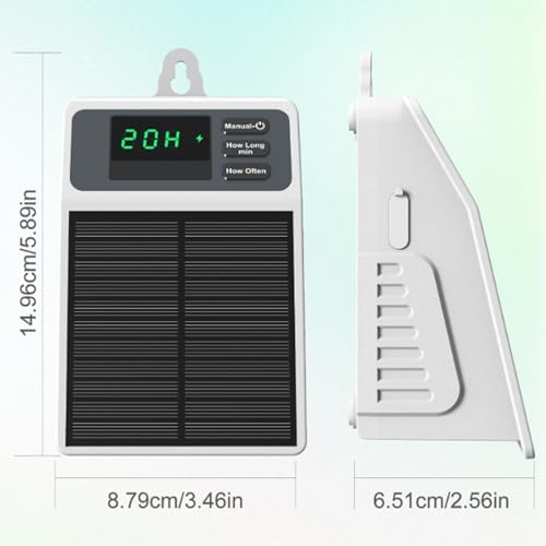 Solar Powered Watering Timer 33FT Automatic Irrigation Controller - Image 3