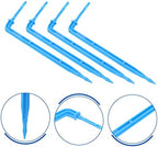 200 Pcs Plant Watering Spikes Automatic Drip Irrigation Garden Irrigation Stakes Automatic Drip Stake Multi-Head Drip Stake Automatic Drip Irrigation System Dripper Tool(Bluex3pcs,10X4cmx3pcs) - Image 2