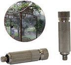 Garden Sprinkler Watering Sprayer 3Pcs 20~90 Bar High Pressure Mist Nozzle Stainless Steel Sprinkler For Misting System Plant Cooling Fog Sprayers With Net Filter (Color : 0.5 mm mist) - Image 3