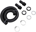 39.4 Inch Rain Barrel Diverter Kit, Plastic Hose Connector for Rainwater Collection Systems, Ideal Rain Barrel Accessory (with Hole Opener) by Unknown
