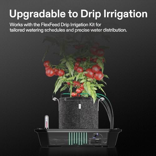 VIVOSUN 8-Pack FlexFeed Self-Watering Pots, Auto Irrigation Fabric Pot Base with Water Meter & Maintenance Window, for Use Indoors/Outdoors in Grow Tents, Greenhouses, Gardens - Image 7