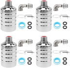 4Pack Water Float Valve Automatic Water Level Control Float Valve 1/2" 3/4" by PNXKTXO