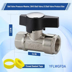 Ball Valve Pressure Washer, DN15 1/2" Ball Valve,Pressure Washer Ball Valve - Image 7
