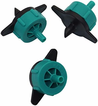 100pcs 8L Adjustable Flow Pressure Compensating Dripper Drip Emitter Shunt Garden Sprayer Garden Irrigation System - Image 5