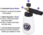 M MINGLE Foam Cannon, Compatible with Karcher K2-K7, 5 Nozzle Tips - Image 4