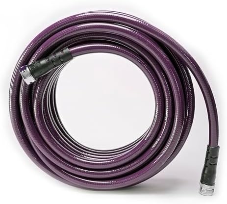 Water Right Polyurethane Garden Hose, 50 Ft, Non-toxic, 1/2” ID, Eggplant by WATERRIGHT