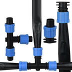 16mm 5/8" Drip Irrigation Tape Shut-Off Valve End Plug Connector Lock Garden Watering System Greenyhouse to p/;vc Hard Pipe(KSL02-345-20PCS) - Image 7