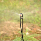 Garden Lawn Sprinkler Irrigation System 7 Pieces of G-Type Micro-Sprinkler 360-degree Plastic Greenhouse Connector - Image 7