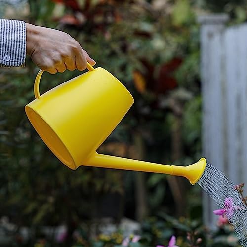 Watering Can Watering Can Indoor Plants, 1.8L Plastic Watering Can Small Modern Watering Pot with Long Spout for Indoor House Plants Bonsai Outdoor Garden Flower Decorative Plant Watering (Size : Bra - Image 5