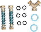 Hose Splitter Brass 2 Way Heavy Duty Water Connector for Garden, Lawn and Outdoor Use, 1 X Y Shape - Image 5