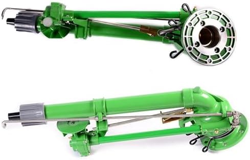 Farm Irrigation Sprinkler Gun, 360° Large-Area Metal Water Spray, Heavy-Duty Rain Gun for Industrial Dust Removal and Garden Irrigation, 2 Inch - Image 5