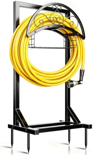 BOLITE Garden Hose Holder, Heavy Duty Freestanding Water Hose Holder, 150ft by Bolite