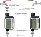 NURII Garden Automatic Irrigation Water Timer, with Rain Sensor Outdoor Separate Irrigation Programs Irrigation Control System - Image 6