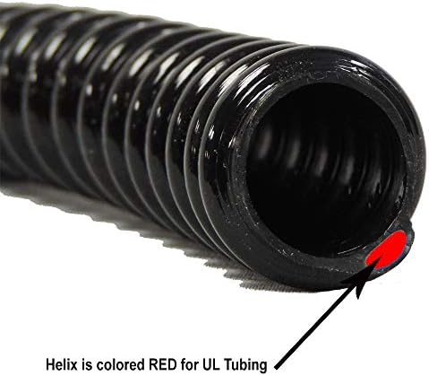 HydroMaxx® Non Kink, Corrugated, Flexible PVC Water Garden Hose and Pond Tubing. Thick Wall. US/UL Sizing (1 1/4" Dia x 25 ft) - Image 2