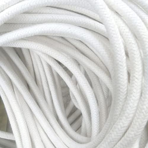 1pcs Self Watering Cotton Wick Cord, for Planter Pot DIY Automatic Slow Release Wicking Device Irrigation System 4/5/6/8mm 5-100m (Size : Length 30m(Dia 5mm)) - Image 2