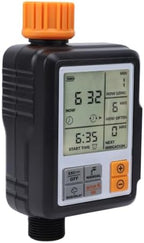 Automatic Irrigation Timer IP55 Protection Large Screen Digital Watering Controller, Programmable Sprinkler Timer for Garden Lawn Potted Plants, Battery Not Included - Image 2