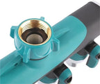1-2-4 Way Heavy Duty Garden Hose Splitter Faucet Splitter, Outdoor Faucet Splitter Adapter for Water Hose, Water Spigot Splitter(4 Way EU) - Image 3