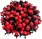 Drip Irrigation Emitters 600pcs 1/4 Inch Adjustable Drip Irrigation Sprinklers Anti-Clogging 4/7mm Emitter Drippers by Unknown