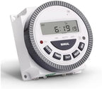 time Relay Digital Timer 12/24hr Format TM619 120V Time Relay Timer Switch Output 110V 120V with Listed Relay 220V 110V Output 7 Days(with 4 Wires) - Image 2