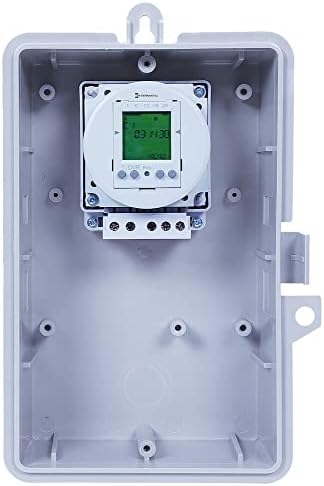 Grasslin by Intermatic GMXFM1D20-I-120 Electronic 24-Hour/7-Day 120-volt Time Switch with NEMA Indoor Plastic Enclosure by Intermatic