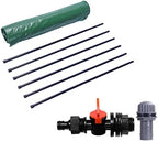 Collapsible Rain Barrel,Portable Water Storage Tank to Collect Rainwater,Rainwater Collection System Downspout,Water Storage Tank Catcher Container with Filter Spigot Overflow Kit (Green,66 Gallon) - Image 4