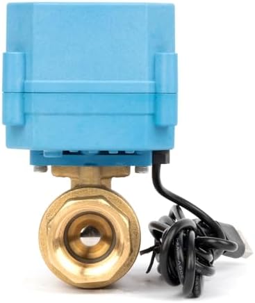 U.S. Solid WiFi Smart Motorized Ball Valve 3/4 inch NPT for Water Control & Irrigation, 2 Way Brass Electric Valve, USB Powered, LED Status Indicator, Flow Direction Window, Remote On/Off Control - Image 5