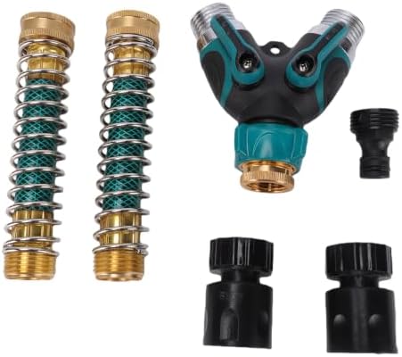 Fafeicy 3/4 Inch Y Garden Hose Connector, 2 Way Water Splitter by Fafeicy