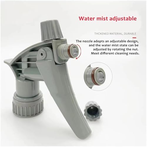 Spray Nozzle 5/10/15 Pcs Heavy Duty Adjustable Trigger Sprayer Head for Auto Detailing, Home Garden For Bottles(10pcs) - Image 5