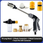 Long Wand Car Wash Water Gun for Standard Garden Hose (T8-GUN-P3C-M3C-FB-027) - Image 2