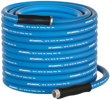 Atlantic RV Drinking Water Hose 100ft, Lead, BPA, Phthalate-Free & PVC-Free by Atlantic