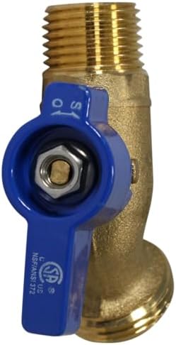 5 Pack XFITTING 1/2 inch MPT x 3/4 inch GHT Hose Bibbs, Sillcock - Image 2