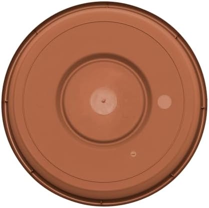 Bloem Terra Plastic Saucer Tray for 16" Terra Planters, Terra Cotta, 2-Pack - Image 5