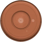 Bloem Terra Plastic Saucer Tray for 16" Terra Planters, Terra Cotta, 2-Pack - Image 5