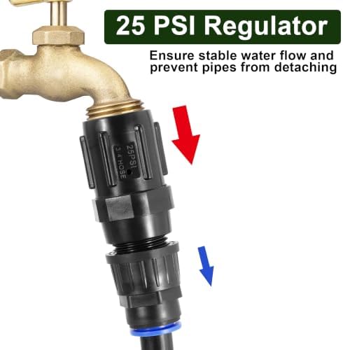 Drip Irrigation System 230FT,Garden Watering Kit for Gardens,Potted Plants - Image 3