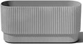 Veradek Demi Series Long Planter for Porch, Patio, Backyard | Durable Plastic-Concrete Material | Modern Décor for Shrubs, Flowers by VeradekOutdoor