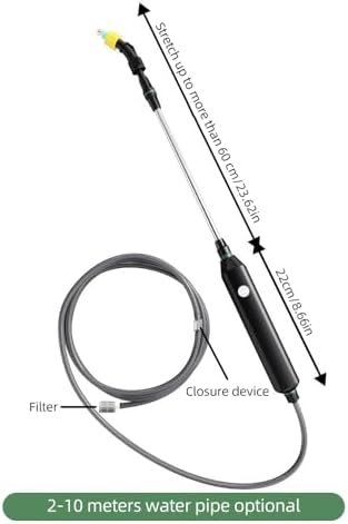 Stainless Steel Water Hose Sprayer Wand Spray with 2 Waterflow Options for Flowers, Shrubs, and Potted Plants (#4) - Image 6