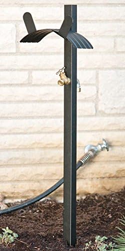 BestNest Panacea 84003 Basic Hose Stand with Brass Spigot, Black - Image 2