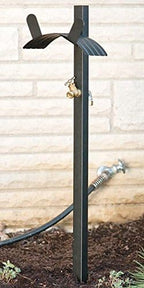 BestNest Panacea 84003 Basic Hose Stand with Brass Spigot, Black - Image 2