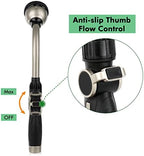 RESTMO Watering Wand Heavy Duty, Metal Water Hose Sprayer for Garden, High Pressure | Thumb Flow Control | On/Off Valve, Ideal for Outdoor Lawn & Plant Watering, Car & Pet Washing - Image 4
