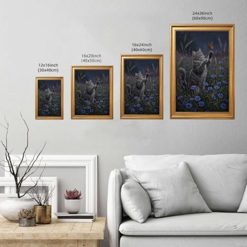 Wicker Basket with Leaves Gold Vintage Framed Wall Art Print - Image 3