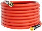 5/8" x 50FT Hot/Cold Rubber Garden Water Hose, -50℉ to 190℉ by Fatazoii