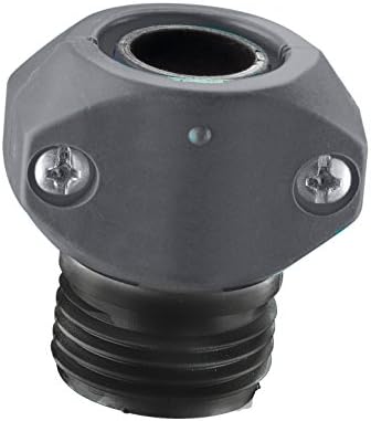 Gilmour 01M Polymer Male Thread Garden Hose Repair Mender - 20 Pack by Gilmour