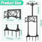 Hose Holder For Outside, Freestanding Garden Rack - Image 5