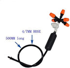Garden Sprinkler Cross Anti-drip Mist Nozzle Connector Atomizing Irrigation - Image 2